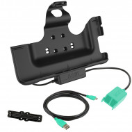 RAM® EZ-Roll'r™ Töltő és Dupla Adatkapcsolatos tartó bölcső Samsung Galaxy Tab® Active4 Pro-hoz