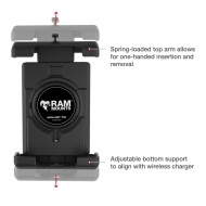 RAM® Quick-Grip™ Pro XL telefon és PDA tartó 1"-os golyóval (B méret)