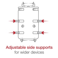 RAM® Quick-Grip™ XL telefontartó szett Vibe-Safe™ adapterrel kormányra v. csőre, rövid karral