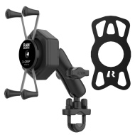 RAM® X-Grip® XL telefon tartó szett kormányra v. csőre Vibe-Safe™ adapterrel