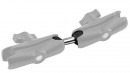 Dupla golyós adapter 2,25"-os golyókkal (D-méret)