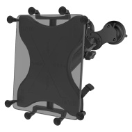 RAM® X-Grip® tablettartó 9"-11" tabletekhez Twist-Lock™ kettős tapadókoronggal és hosszú karral