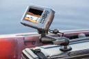 RAM halradar tartó adapter a Lowrance Hook² sorozat számára, C méretű 1.5"-os golyóval