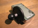 Kamera rögzítő adapter 1,5"-os golyóval