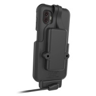 RAM® EZ-Roll'r™ dokkoló az OEM vagy RAM® Skin™ védőtokba helyezett XCover7, 7 Pro és 6 Pro telefonokhoz