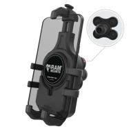 RAM® Quick-Grip™ Pro telefontartó 1"-os golyóval (B méret) és rezgéscsillapítóval