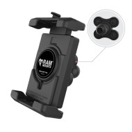 RAM® Quick-Grip™ Pro XL telefon és PDA tartó 1"-os golyóval és rezgéscsillapítóval