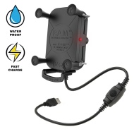 RAM® Tough-Charge™ X-Grip® Technológiás telefontartó, 15W vízálló vezeték nélküli töltővel