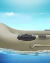RAM Bond-A-Base™ bázis rögzítő ragasztható talp gumicsónakokhoz