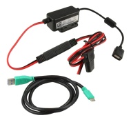 GDS® stabilizált fixen telepíthető töltő, USB Type-C kábellel (10-30V)
