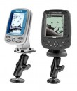 RAM tartó adapter Eagle Cuda, FishEasy, Humminbird Piranha & Lowrance X-4-hez 1"-os golyóval