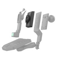 RAM® 100 és 75 mm-es VESA - AMPS furatmintázatú adapterlemez