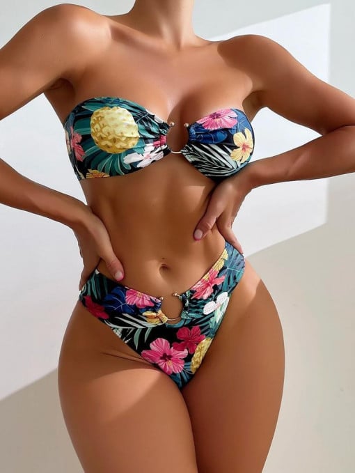 Costum de baie 2 piese TROPICAL