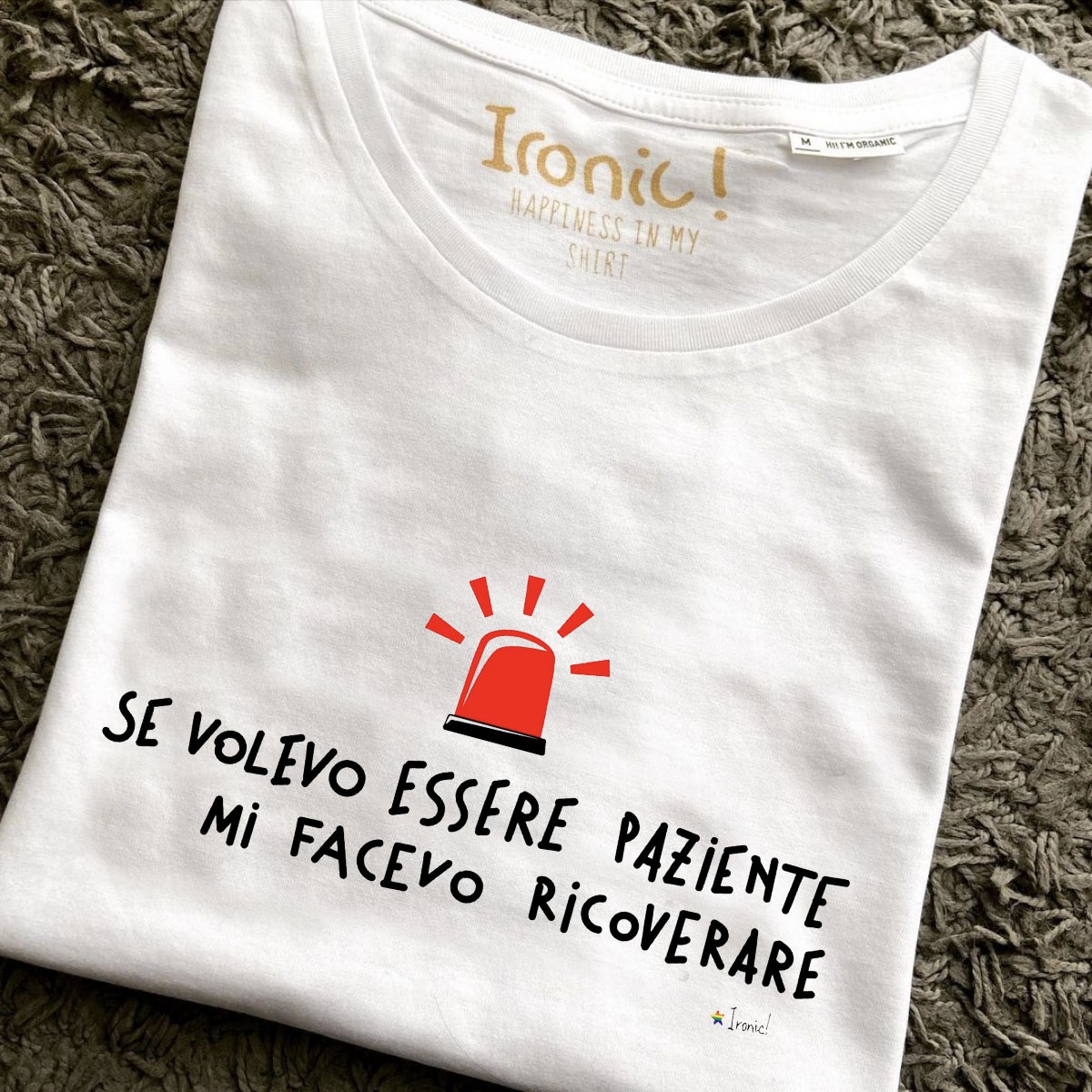 Maglia Donna Se volevo essere paziente