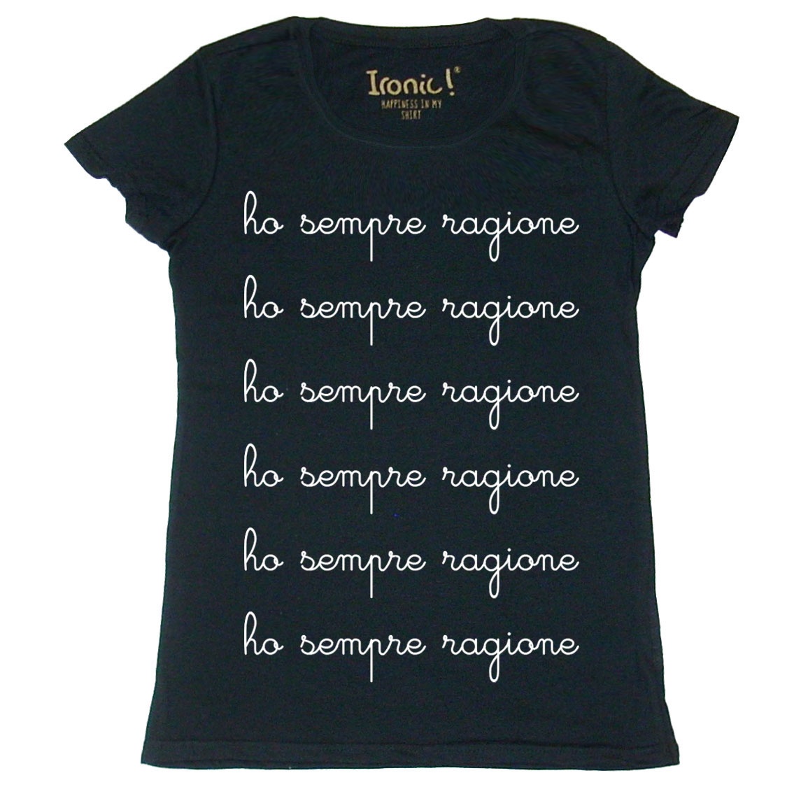 T-shirt Umoristica 'La Mia Fidanzata Ha Sempre Ragione' - Idea Regalo
