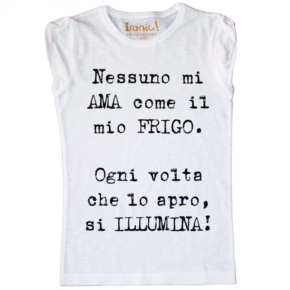 T-Shirt Donna Settantallora AMA03 Raccolta Fondi Amatrice | Maglietta Girocollo 100% Cotone Con Motto Del Sindaco