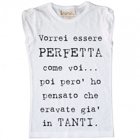 t-shirt Donna Iconic - Ironic!