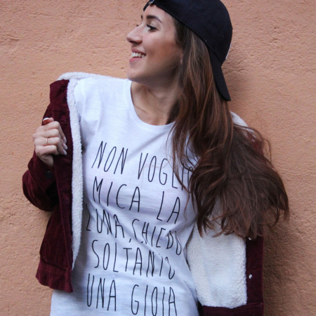 Maglia Donna "Chiedo soltanto una gioia"