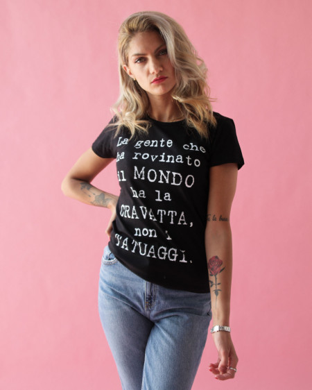 Maglia Donna "La Gente con la Cravatta"