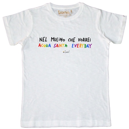 Maglia Uomo "Acqua santa everyday"