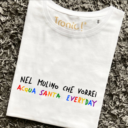 Maglia Donna "Acqua santa everyday"