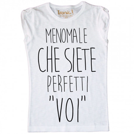 Maglia Donna "Menomale.."