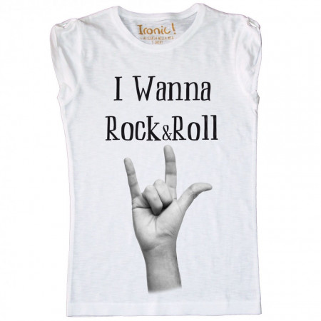 Maglia Donna I wanna Rock&Roll