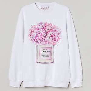 Felpa Donna "Eau de Lourdes"