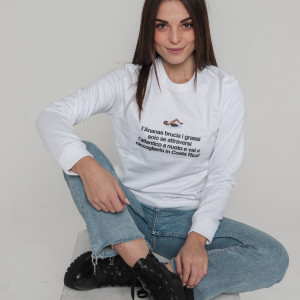 Felpa Donna "L'Ananas fa dimagrire..." - Img 2