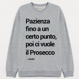 Felpa Donna "Pazienza fino a un certo punto..."