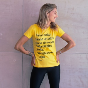 Maglia Donna "Fai un salto, fanne un altro..."