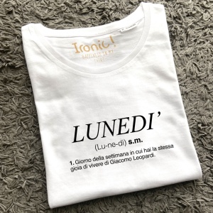 Maglia Donna "Lunedì"