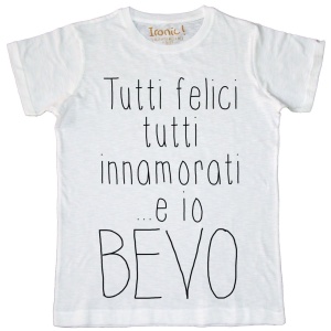 Maglia Donna "Tutti felici, tutti innamorati"