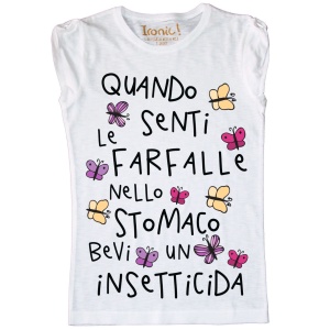 Maglia Donna "Bevi un insetticida"