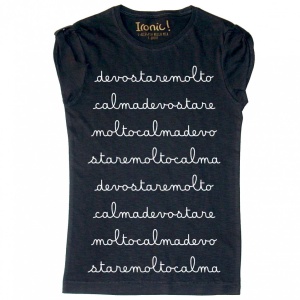 Maglia Donna "devo stare molto calma" - Img 2
