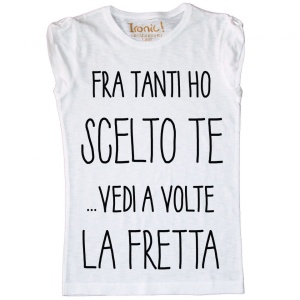Maglia Donna "Fra tanti ho scelto te" - Img 2