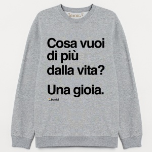 Felpa Uomo "Una gioia!