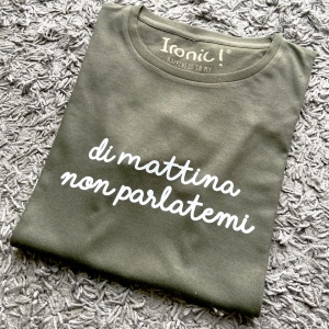 Maglia Donna "Di mattina non parlatemi"