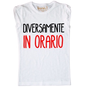 Maglia Donna "Diversamente in orario"