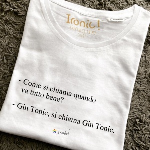 Maglia Donna "Gin tonic, si chiama Gin tonic"