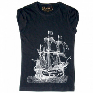 Maglia Donna "Veliero Tattoo Old School"