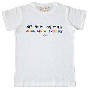 Maglia Uomo "Acqua santa everyday"