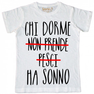 Maglia Uomo Chi Dorme...
