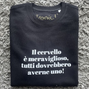 Felpa Donna "Il cervello è meraviglioso, tutti dovrebbero averne uno" - Img 3