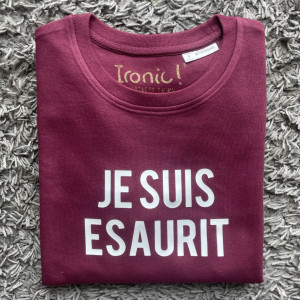 Felpa Donna "Je Suis Esaurit" - Img 2