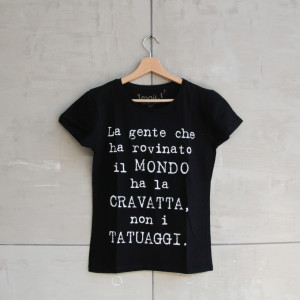 Maglia Donna "La Gente con la Cravatta" - Img 2