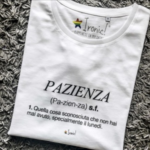 Maglia Donna "Pazienza"