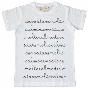 Maglia Uomo "Devo stare molto calmo"