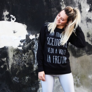 Felpa Donna "Fra tanti ho scelto te..."