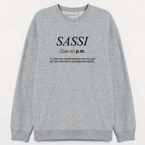 Felpa Uomo "Sassi"